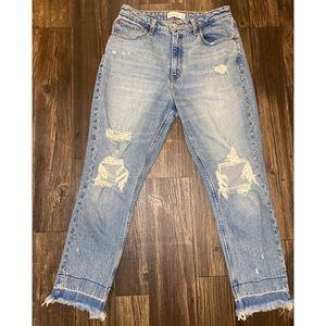 Curve Love High Rise Mom Jeans